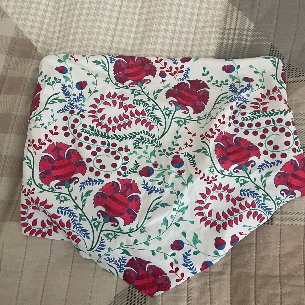 Toluca Swim top with Floral Accents